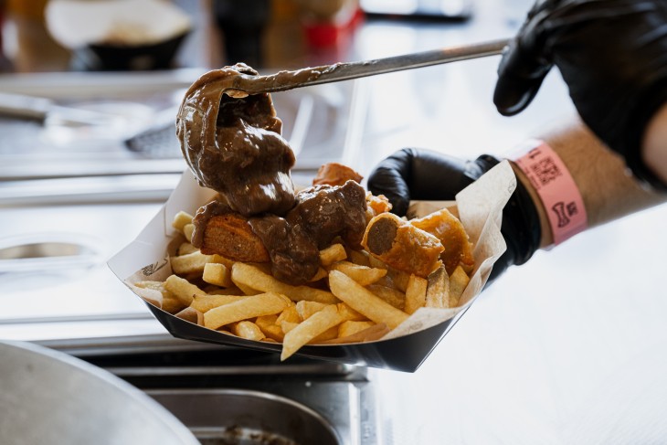 In Bildern: farbenfrohe Gerichte, F&B ganz in Schwarz